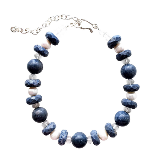 Denim Necklace Ash Herrera Jewelry