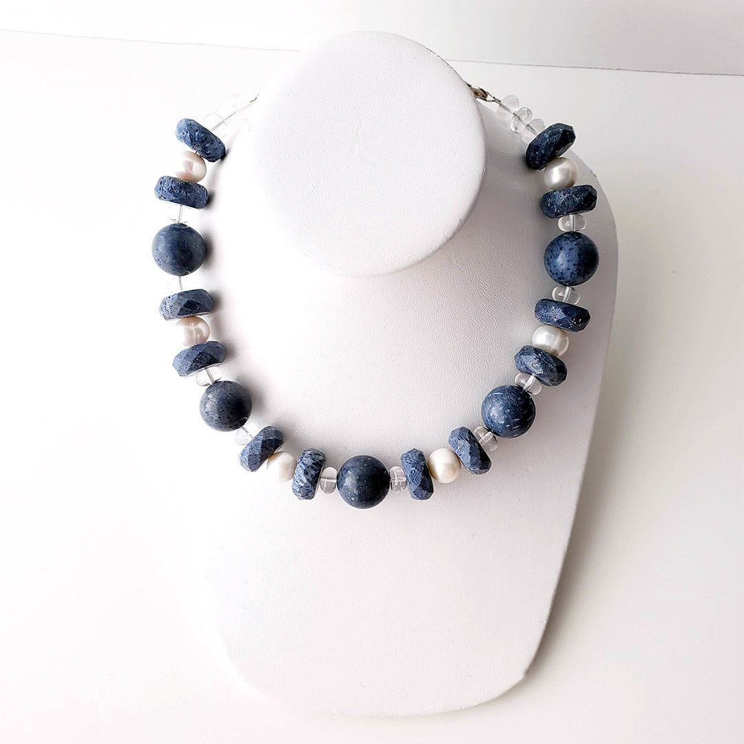 Denim Necklace Ash Herrera Jewelry