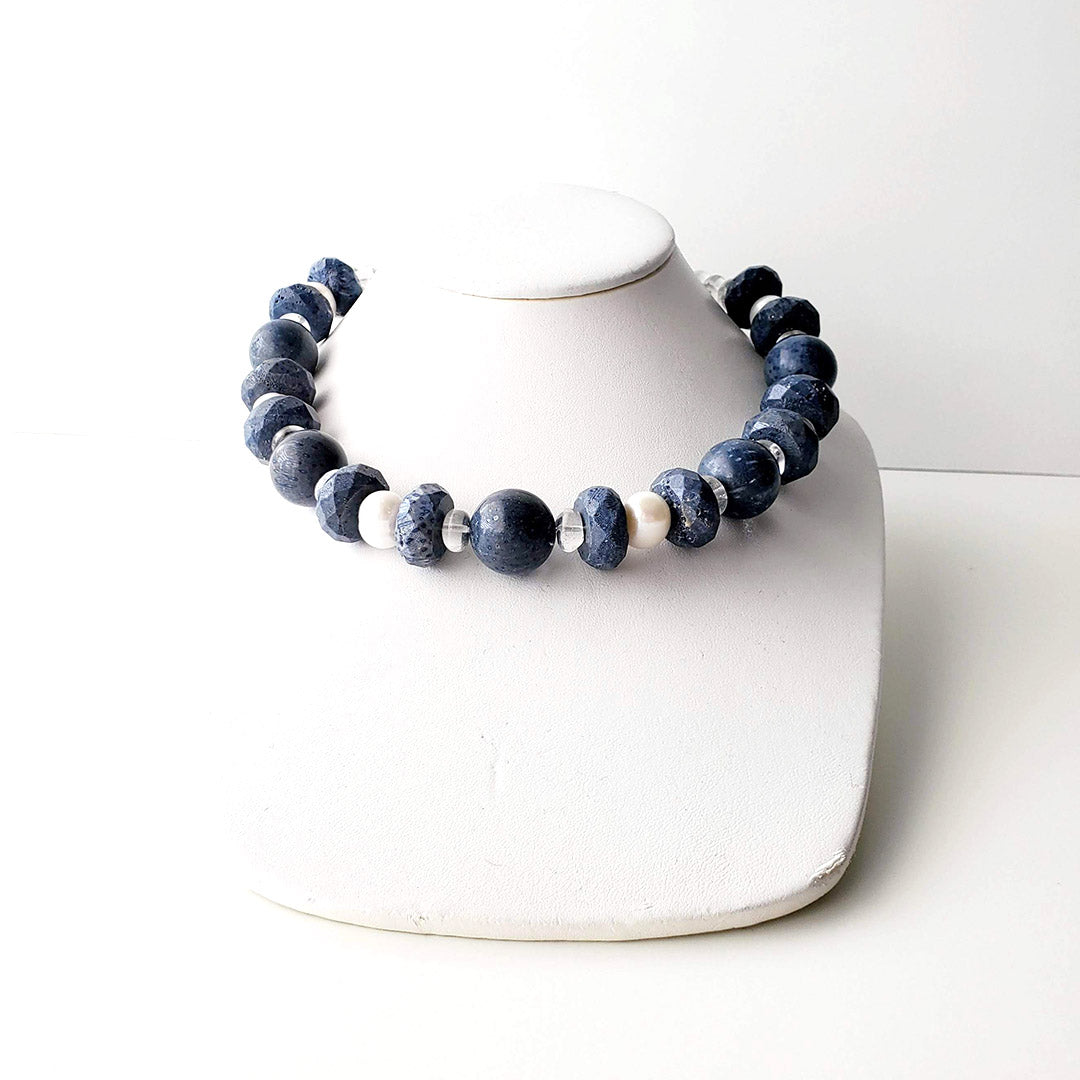 Denim Necklace Ash Herrera Jewelry