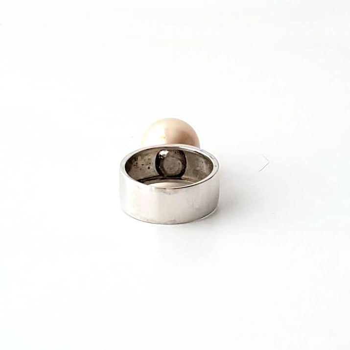 Light Champagne South Sea Pearl Rings Ash Herrera Jewelry