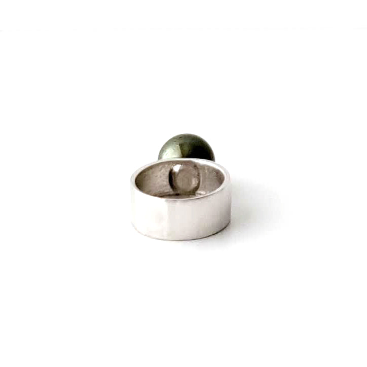 Pistachio South Sea Pearl Rings Ash Herrera Jewelry