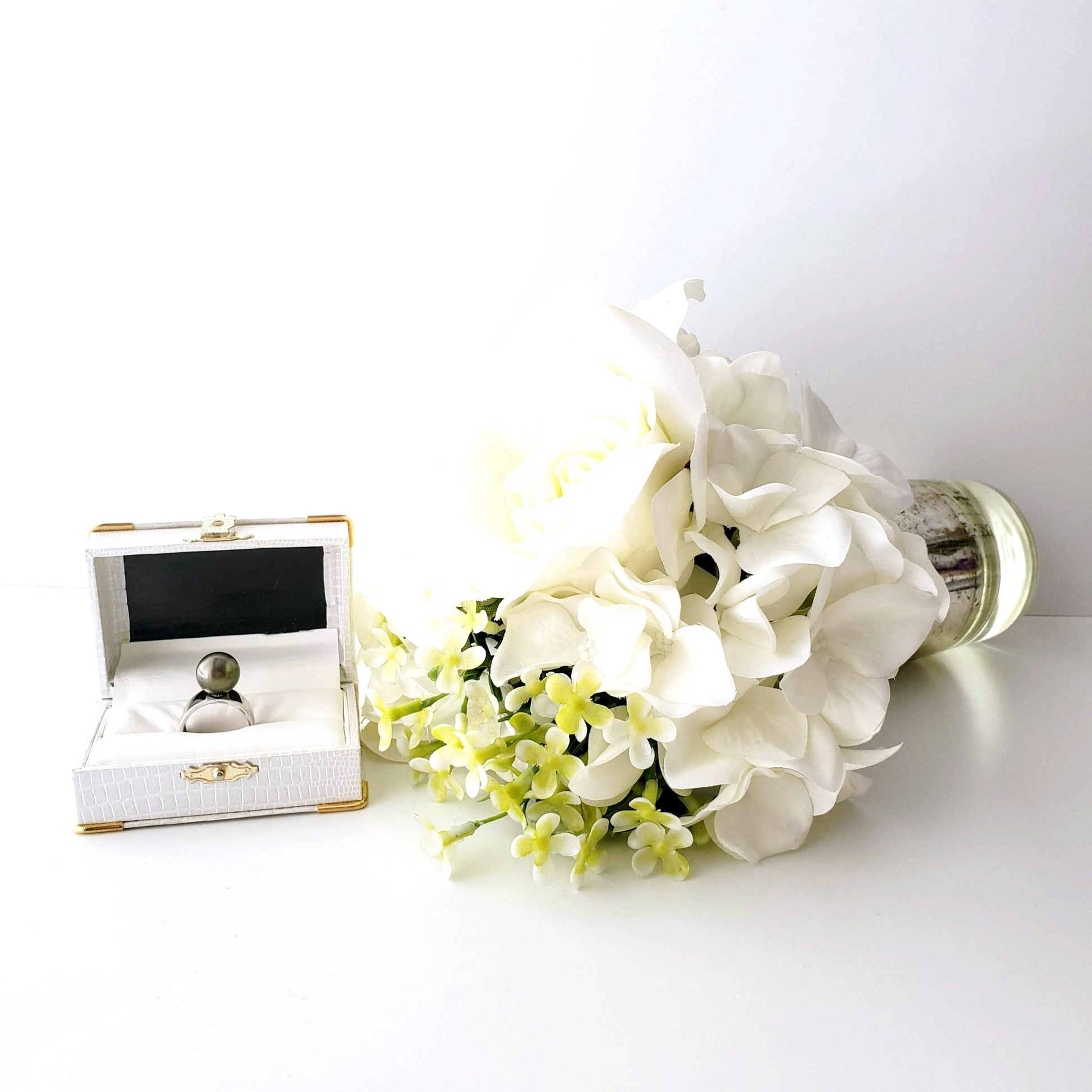 Pistachio South Sea Pearl Rings Ash Herrera Jewelry