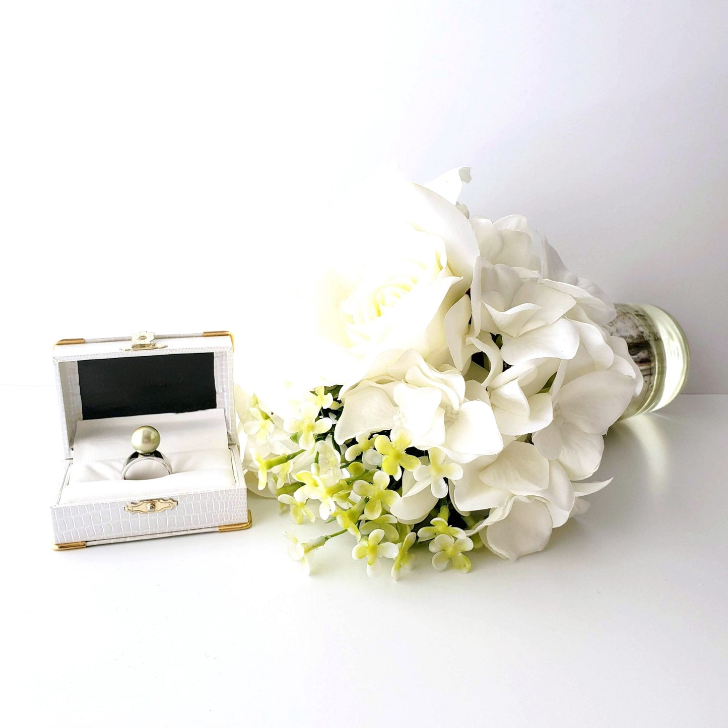 Tropical Green South Sea Pearl Rings Ash Herrera Jewelry